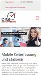 Mobile Screenshot of digi-zeiterfassung.de